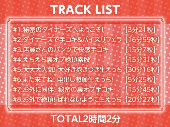 ダイナーズのえちえち裏オプサービス【フォーリーサウンド】 [テグラユウキ] | DLsite 同人 - R18