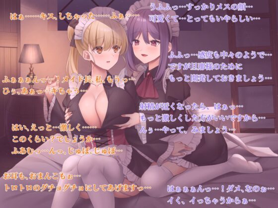【メイド百合】お屋敷メイドのお夜伽実習～メイド長と新人メイド・リリー～ [10次元] | DLsite 同人 - R18