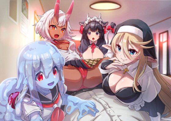 【4キャラ/4キャスト】異世界現役JK出張サービス【触手耳責め/精飲/おほ声/罵倒手コキ】 [Drop Sohila] | DLsite 同人 - R18