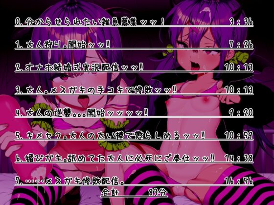 【分からせ】生意気ッ!メスガキ配信者、大人チンポに惨敗ッッッ‼ [ふわふわ将軍] | DLsite 同人 - R18