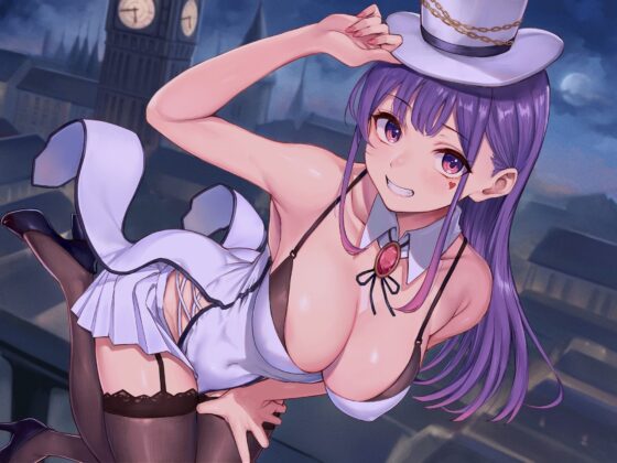 【逆転なし】生意気ボイスのドスケベ女怪盗に密着乳首責めえっちで童貞奪われ終わらない乳首イキ逆レ●プ♪【KU100】(スタジオりふれぼ) - FANZA同人