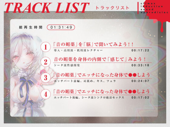 【音イキ体験！】音の媚薬〜聞こえない音で絶頂誘発！超敏感になって腰からトロトロに溶ける音〜(空心菜館) - FANZA同人