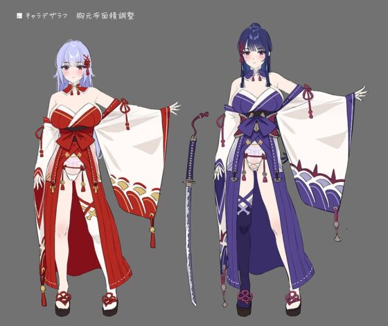 【ハメ比べ】退妖巫女の分からせ淫旅抄 ～刻まれし姉妹淫紋～ [ろんりーわん] | DLsite 同人 - R18