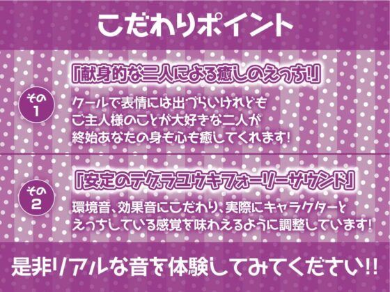 クールで真面目なエルフメイド2人との性処理性活【フォーリーサウンド】 [テグラユウキ] | DLsite 同人 - R18