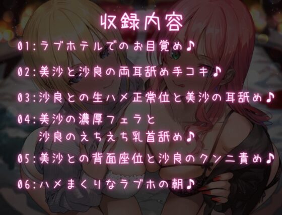 【ぐぽぐぽ耳舐め】ヤリまん ヤリサーギャルと朝までラブホでハメまくり♪【KU100 バイノーラル】 [Arche-Type] | DLsite 同人 - R18