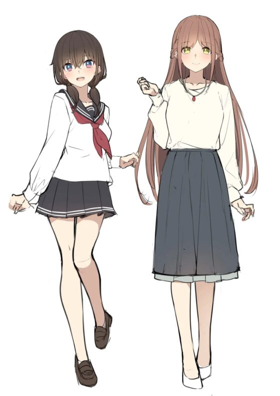 彼女と一緒に犯してください〜百合カップルがNTRえっちにハマって極太ちんぽの奴隷になるまで〜 [アンテロス] | DLsite 同人 - R18