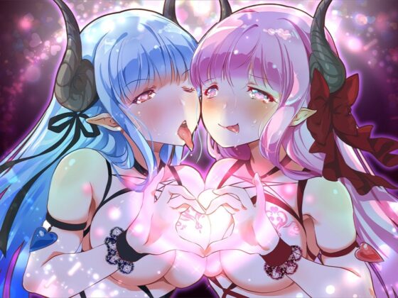 【催淫耳舐めASMR】ダブル耳フェラ双子サキュバス-悪魔儀式・耳舐め-シンドローム(ほわいとばーど) - FANZA同人