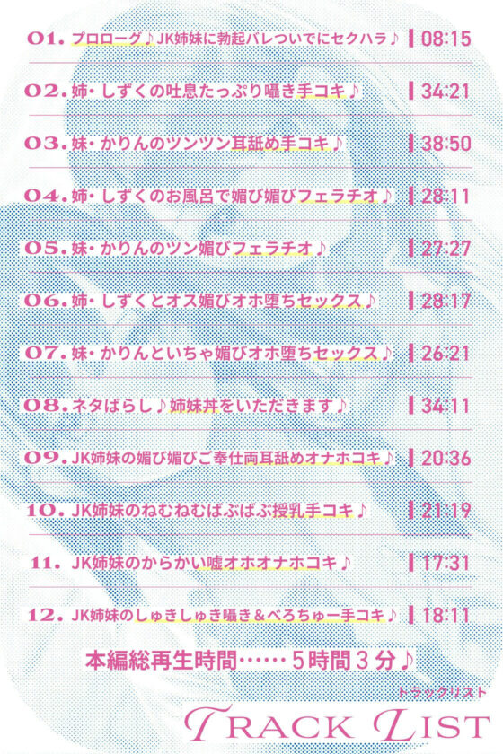 居候先の仲良しJK姉妹を騙して媚び媚び性処理させまくる話〜妹には手を出さない！という約束で姉に抜いてもらう裏で、姉には手を出さない！という約束で妹に抜いてもらう〜(桜色ピアノ) - FANZA同人