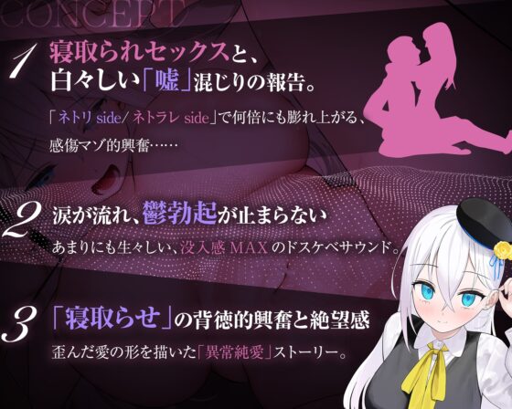 【NTR】ねとらレポート～彼女をセックス強者裏垢男子に寝取ってもらって鬱射精がやめられない、ぼくの異常性癖～【ネトリ調教/ネトラセ報告】 [きゅんサプリ] | DLsite 同人 - R18
