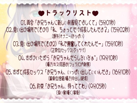 総再生時間【3時間3分29秒】春夏秋冬シリーズ「春・夏セット」シチュエーションボイス(夏)特典付き [脳汁ドロップ] | DLsite 同人 - R18