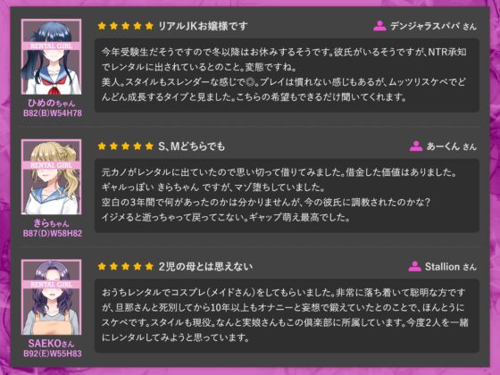彼女たちのしあわせな悪夢 ～催眠悪堕ちハーレムでみんなもNTRレンタルカノジョになりました〜 [かーばんくる] | DLsite 同人 - R18