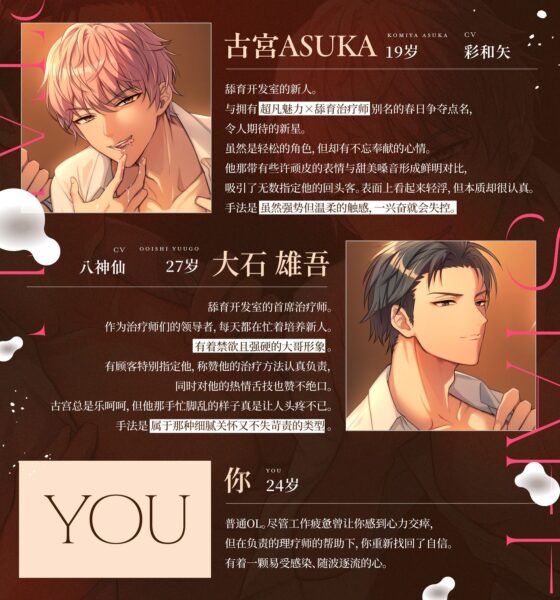 【※極上の快感注意!※】脳まで蕩ける溺愛マッサージ3P〜じっくり、ねっとり……ただ、ひたすらにトロトロに愛されるペロ育開発室〜