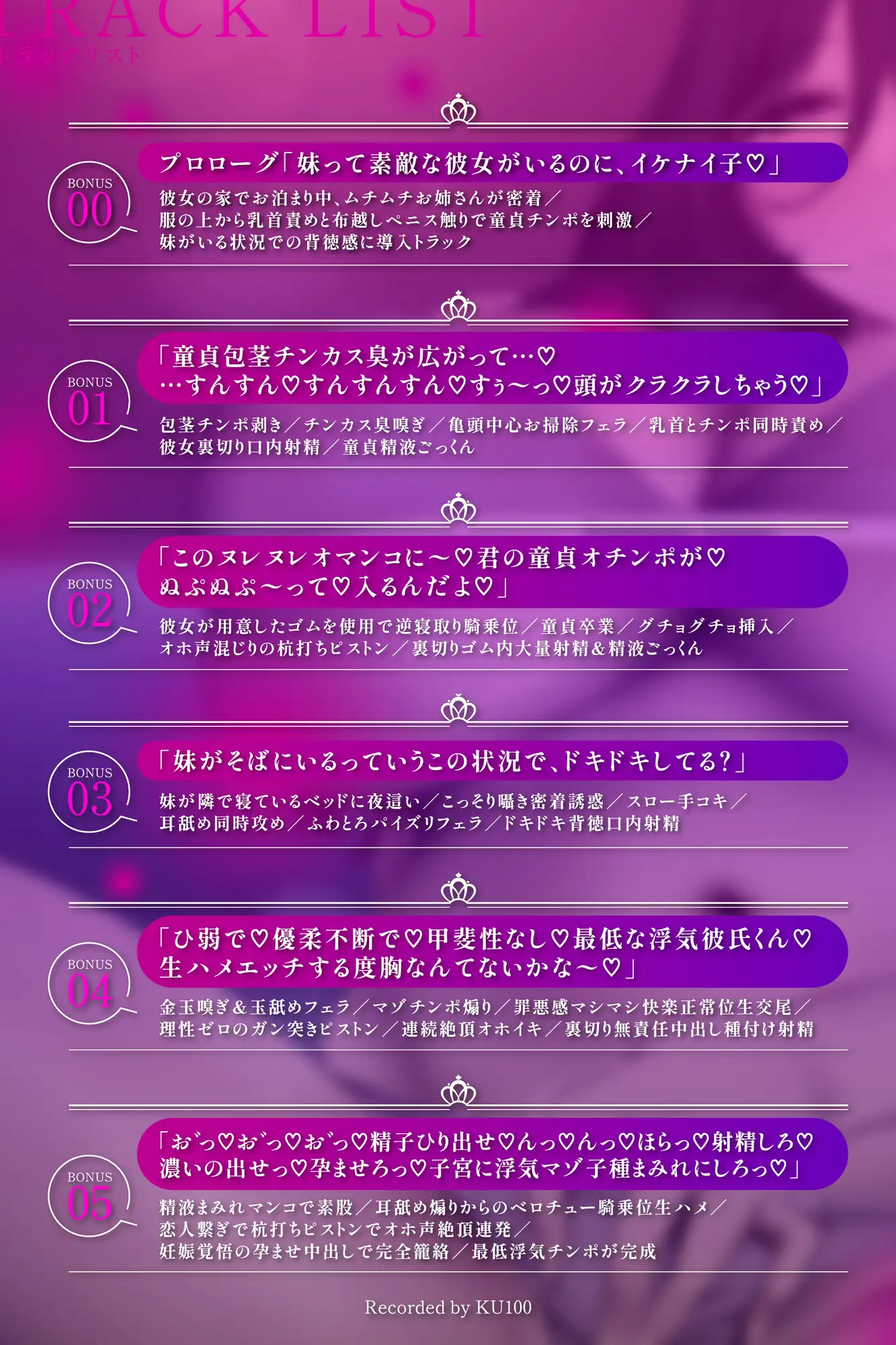 【背徳逆寝取り】彼女のお姉ちゃんに童貞食われて逆NTR生ハメ中出し孕ませオホ♡ムチムチ爆乳密着隠語囁きマゾいじめに逆らえず何度もド下品浮気交尾【KU100】 [よもまつふぁくとりー] | DLsite 同人 - R18