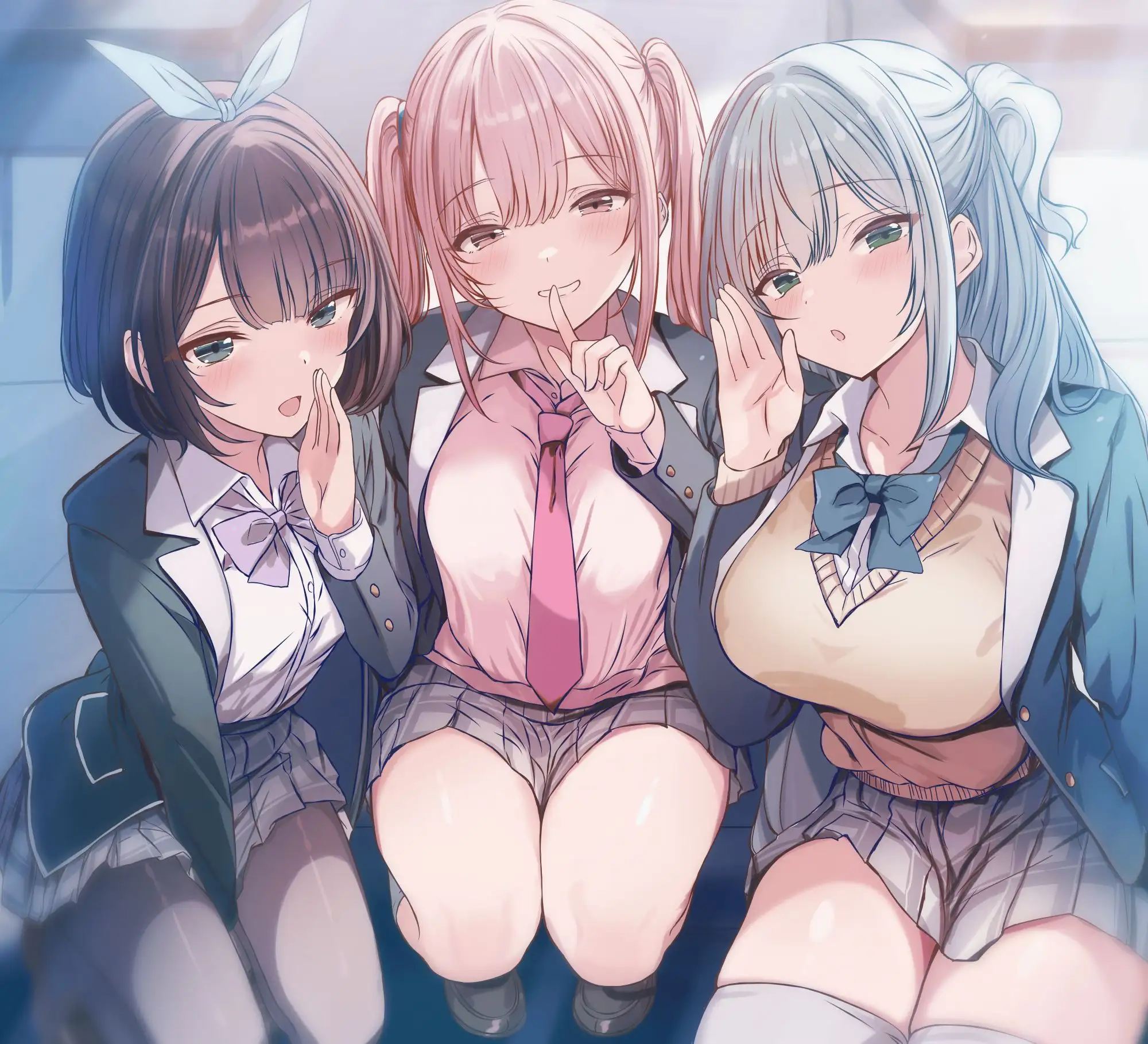 《特別版》ラブコメしないと出られない部屋 ～3人の美少女たちが俺を好きだとわかって甘々修羅場すぎる～【CV:にゃろめにあ、佐倉いすみ、犬塚いちご】【KU100】 [ぷにっとぷらす] | DLsite 同人 - R18