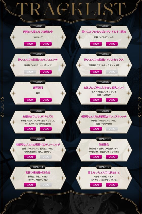 【早期購入特典付き&処女作記念25%OFF!】サレ妻エルフの上書き交尾♡～夫に逃げられ傷心の爆乳奥さん達を慰めて、あなたのチンポで全部塗り潰し♪～【KU100収録】 [エロフの性活] | DLsite 同人 – R18