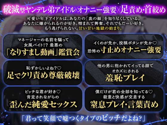 【晒し愛×絶頂管理】UNDER:DOLL 04.アオイ 永遠編「君のイキ顔、世界中に拡散しちゃおっか？（はーと）あはっ、泣いてるの？可愛いねぇ、もっと見せてよその無様な顔（はーと）」