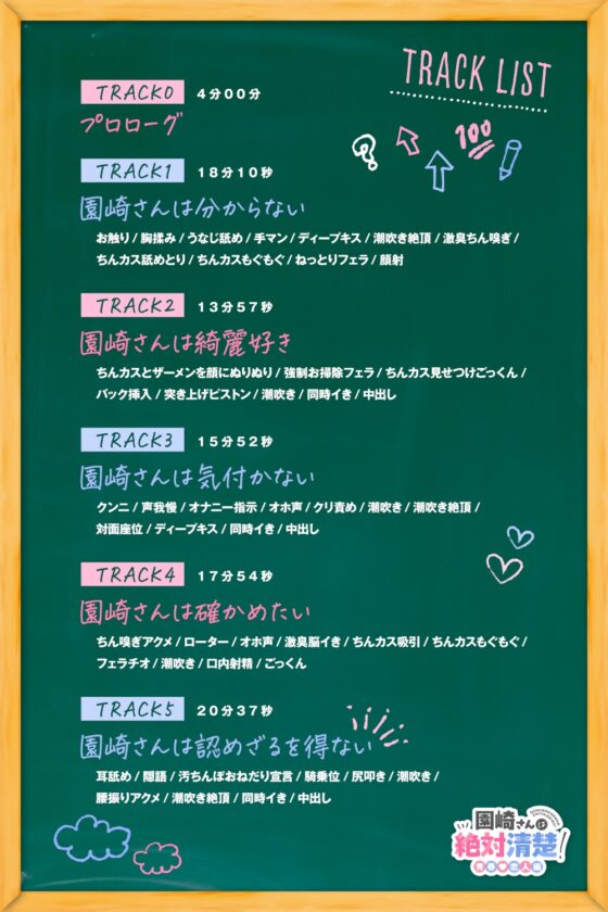 【全編潮吹き】園崎さんは絶対清楚！3【青春♡恋人編】 [あくあぽけっと] | DLsite 同人 - R18