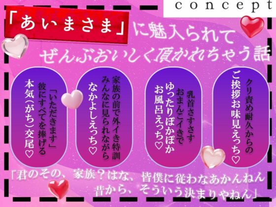 「あいまさま。」〜家族のためにどろあま狂愛えっちを耐え抜きましょう〜