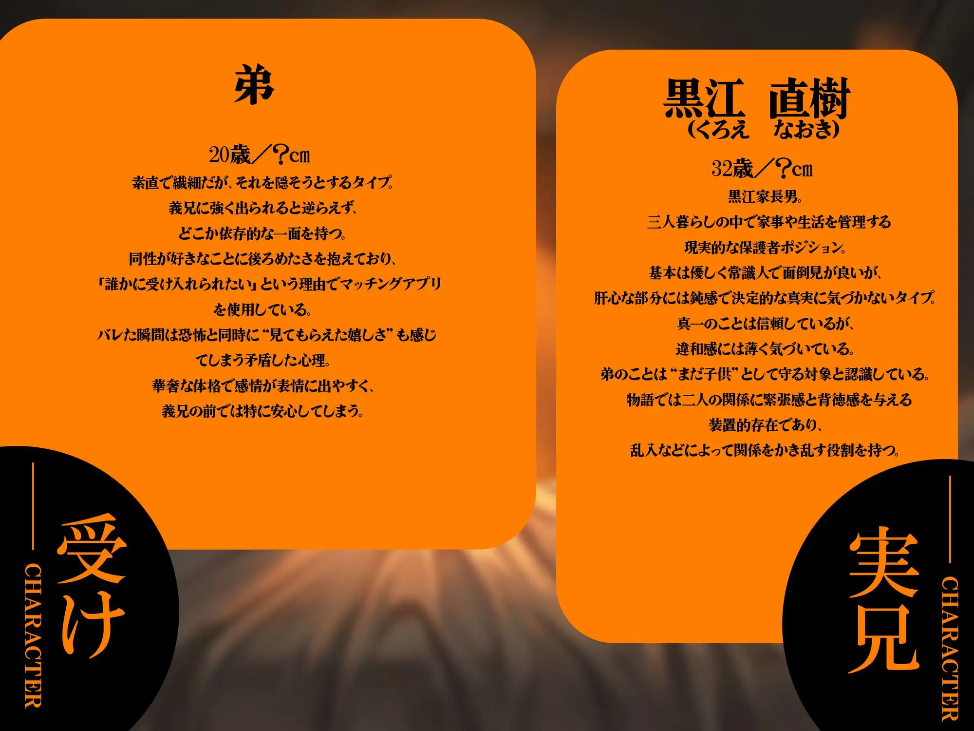 【ネコ専用タチボイス】義兄の部屋×秘密がバレた夜の再教育 [Room801] | DLsite がるまに