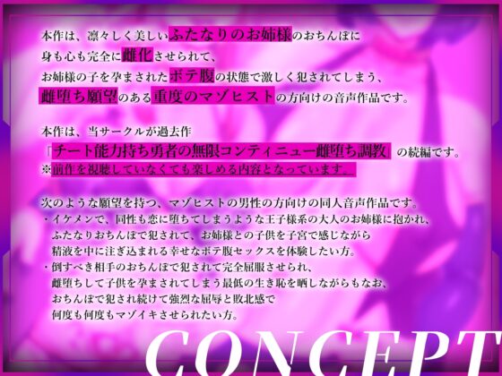 【ふたなり×ボテ腹×純愛】元チート能力持ち勇者の完全屈服ボテ腹ラブラブ新婚生活 [ヒット&アウェイ] | DLsite 同人 - R18