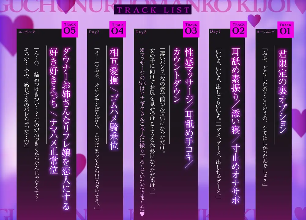 ≪★射精ガチャ付き★≫【イイ子なマゾ客チャンスあり…?】ダウナーお姉さんの特別裏オプ～ぐちゅぬるオマンコ騎乗位♡高速杭打ち施術(してもらえるかもしれない)～ [ぷる★どら塾] | DLsite 同人 - R18