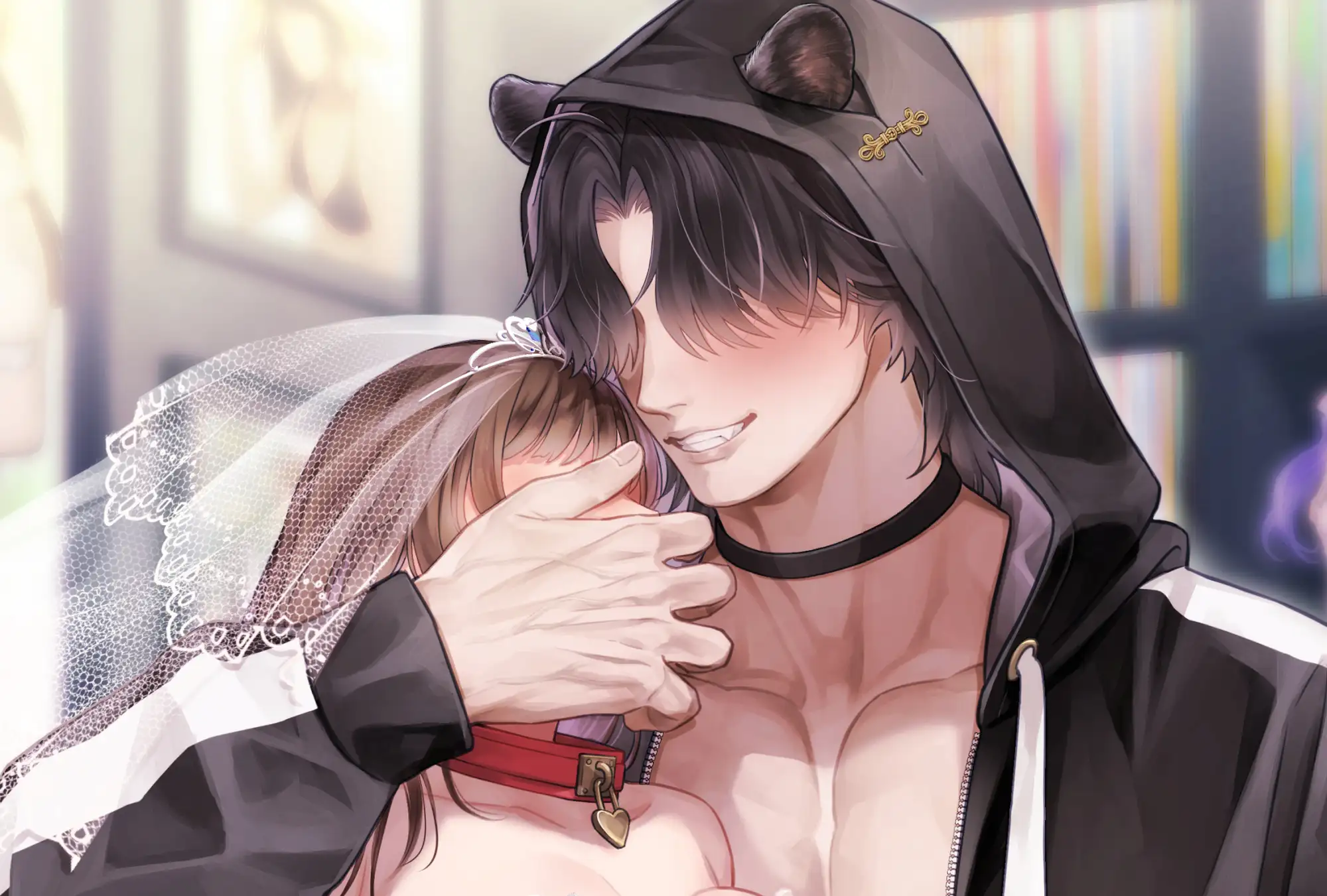 【キモオタ×拉致×強○花嫁】Caught by Demi ～キモオタクの黒豹さんは、小さくて可愛い貴方(ニンゲン)をお嫁さんにしたい！ [Nemophila's Coffin] | DLsite がるまに