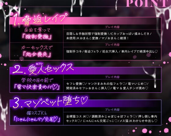 【全編カーセックス×甘喘ぎ】「そこホンマにあかんからぁ♡」 密室・調教・カーセックス❗ JK看板娘がずちゅずちゅ調教されてマゾペット堕ちする話♡ [一事が万事] | DLsite 同人 - R18