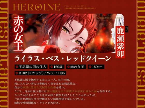 アリス♂・イン・オネショタランド〜赤の爆乳女王＆白の長乳女王に囚われた男の子〜【KU100収録】