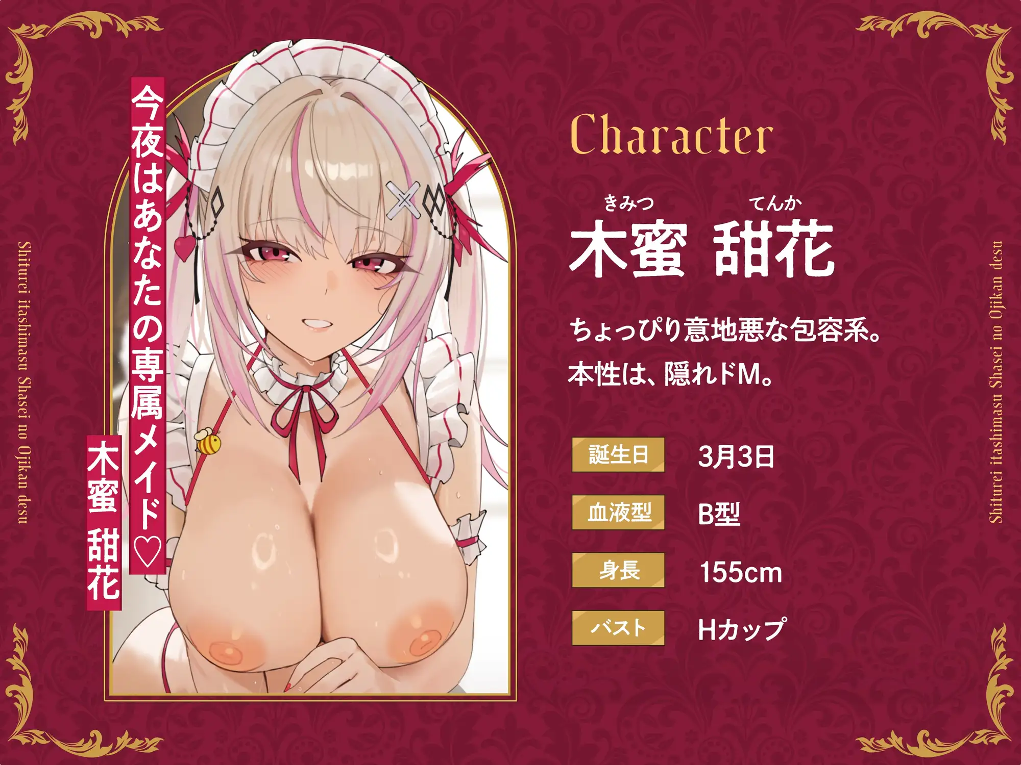 【短時間×高満足】失礼いたします、射精のお時間です。〜性処理メイド3人による全方位ご奉仕即ヌキ音声集〜【KU100収録】 [めいどるーちぇ] | DLsite 同人 - R18