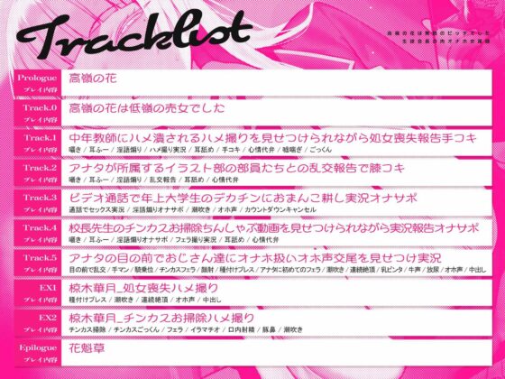 【くやシコフォーリー/チン堕ちイラスト】高嶺の花は無銭のビッチでした〜生徒会長の肉オナホ交尾録〜