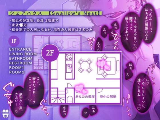 【隣人×オナバレ】貞操観念ゆるゆるなヒモクズ大型犬の一途堕ちRTAinシェアハウス [あとりえ乙女] | DLsite がるまに