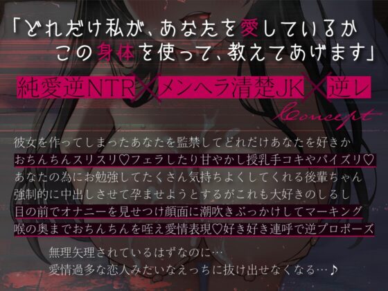 【純愛逆NTR】妊娠するまで出られない箱入りお嬢様後輩と監禁性活 [飴玉ホリック] | DLsite 同人 - R18
