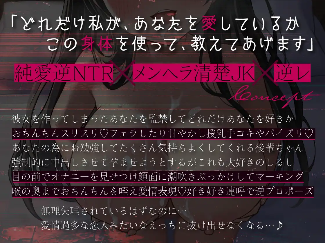 【純愛逆NTR】妊娠するまで出られない箱入りお嬢様後輩と監禁性活 [飴玉ホリック] | DLsite 同人 - R18