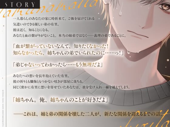 【義弟×禁断×恋慕】姉弟じゃないなんて、知りたくなかった [すぽっとらいち] | DLsite がるまに